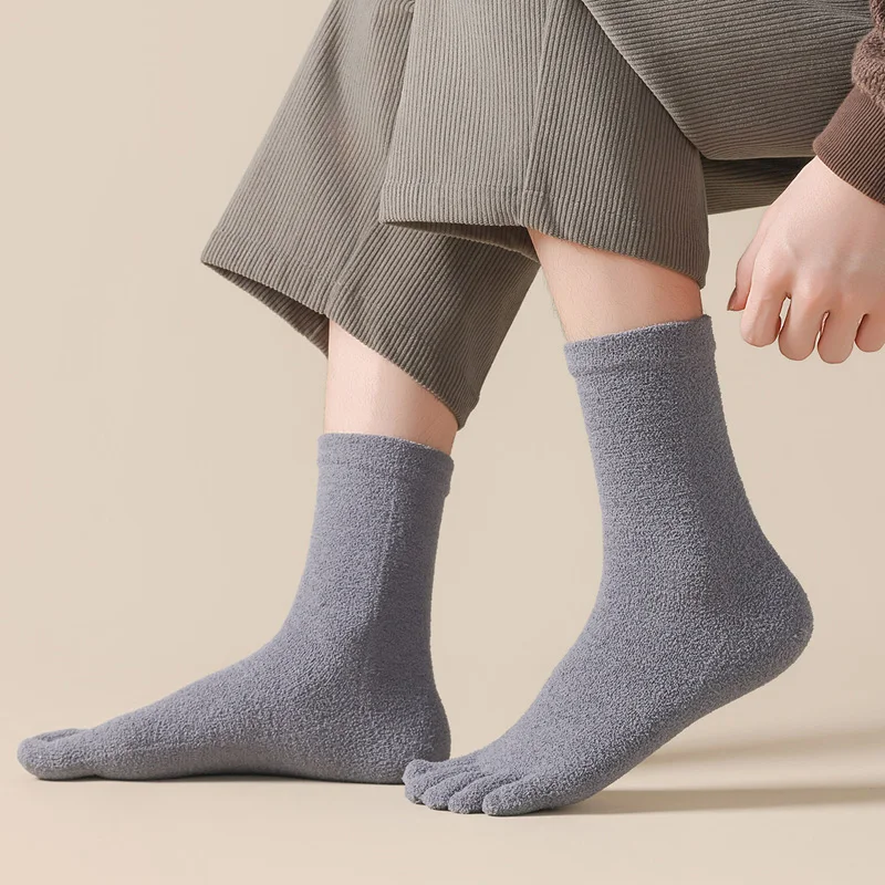 6/12 Pairs Thick Thermal Split - Toe Sock Split review and price