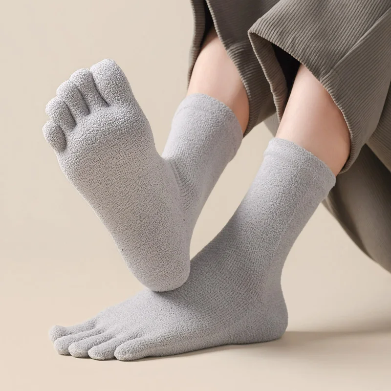 6/12 Pairs Thick Thermal Split - Toe Sock Split review and price