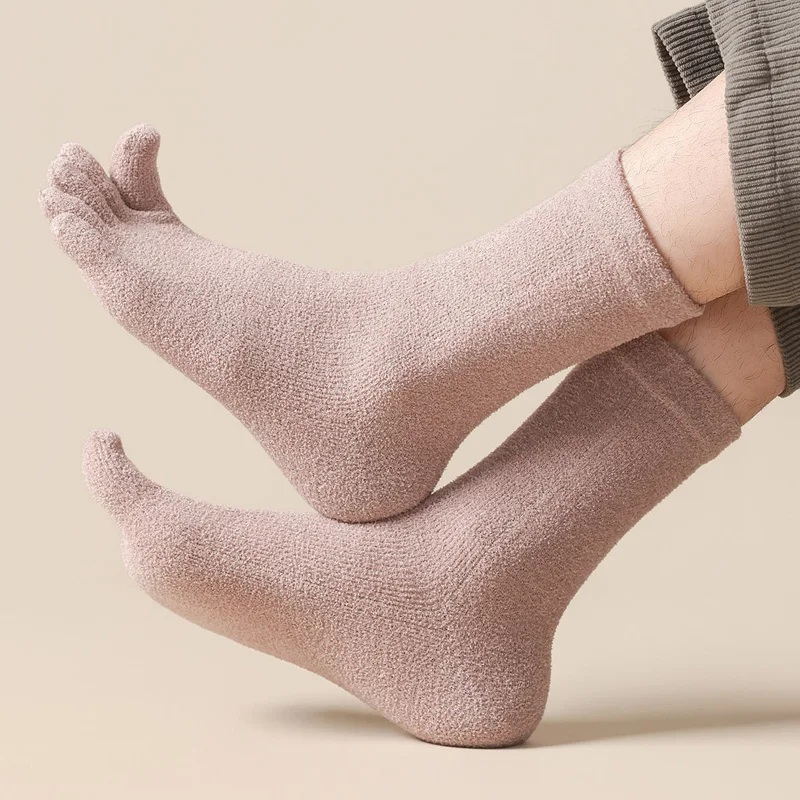 6/12 Pairs Thick Thermal Split - Toe Sock Split review and price