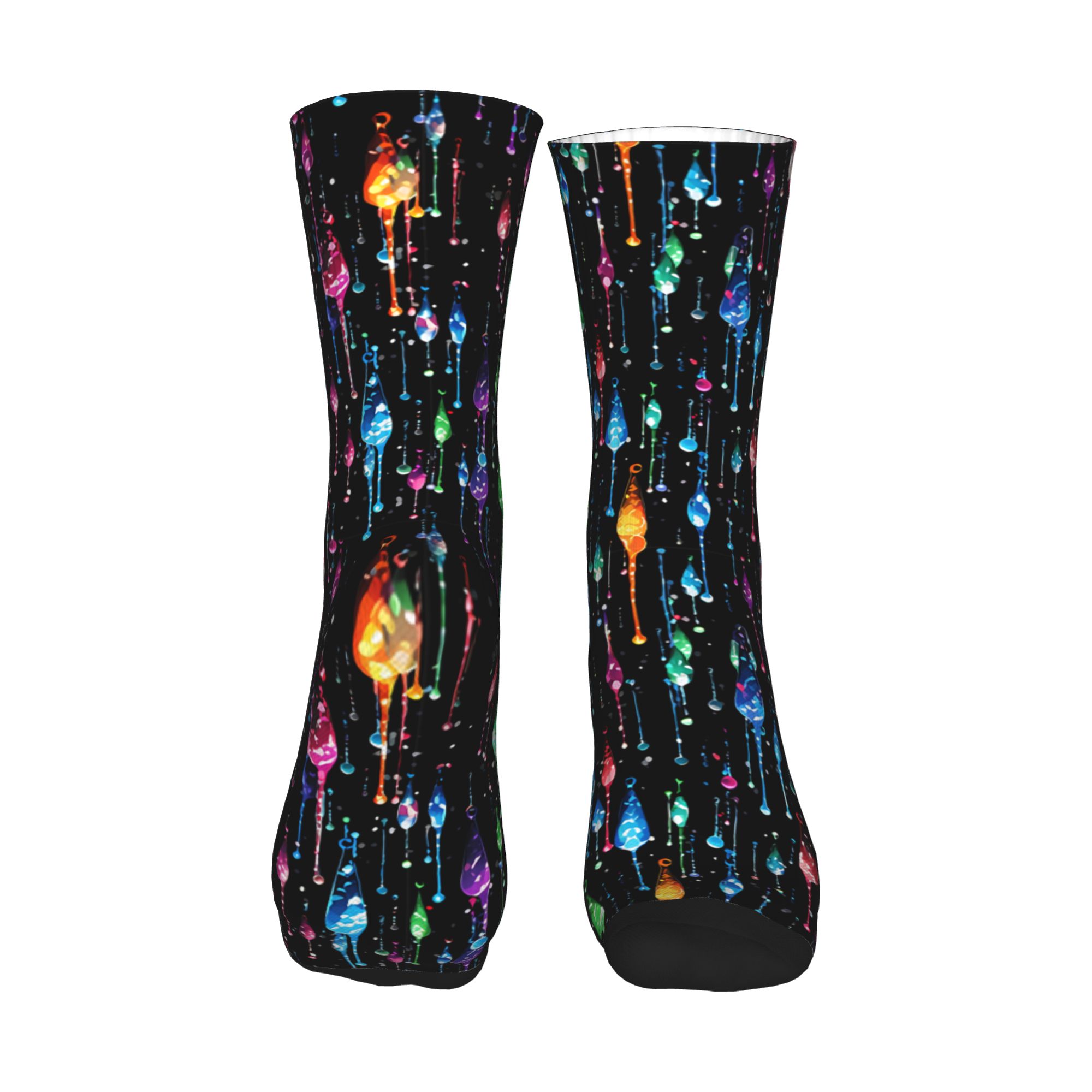 Dripping Rainbow Liquid Patter - Dress Sock Men review and price