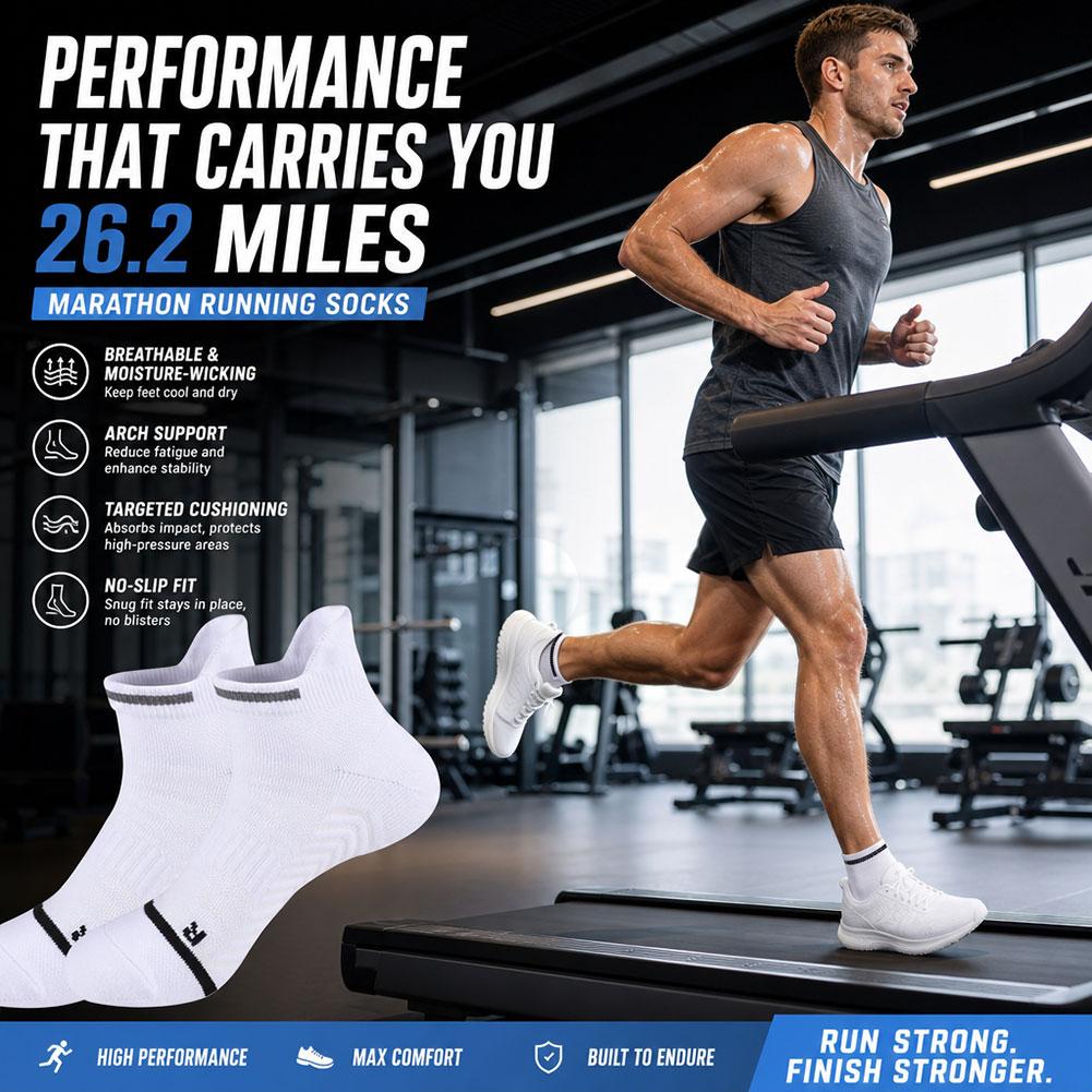 Professional Marathon Running  - Athletic Sock Cushion review and price